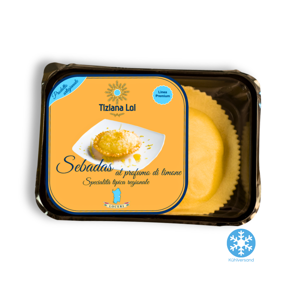 Seadas - knusprige Teigtaschen gefüllt mit mildem Käse aus Sardinien - Sapori Sardi Seadas TizianaLoi
