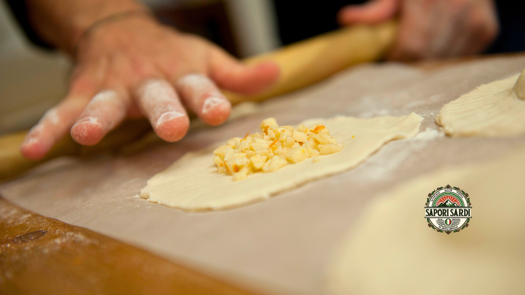 Seadas werden auf Sardinien von Hand zubereitet