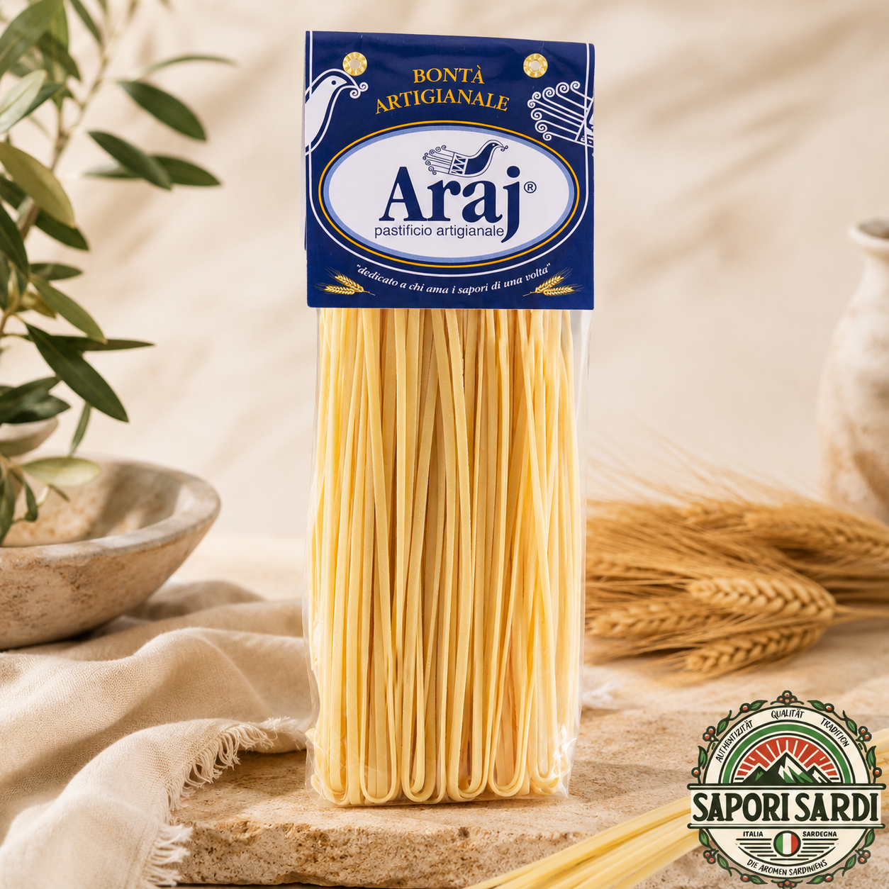 Spaghetti - Handgemacht aus Sardinien Araj