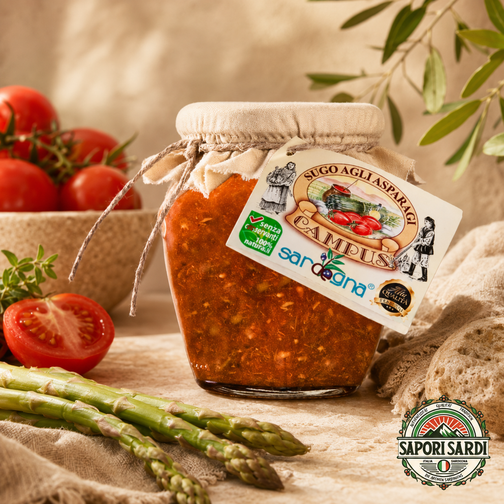 Sugo Pomodoro agli Asparagi – Spargel Tomaten Sugo aus Sardinien