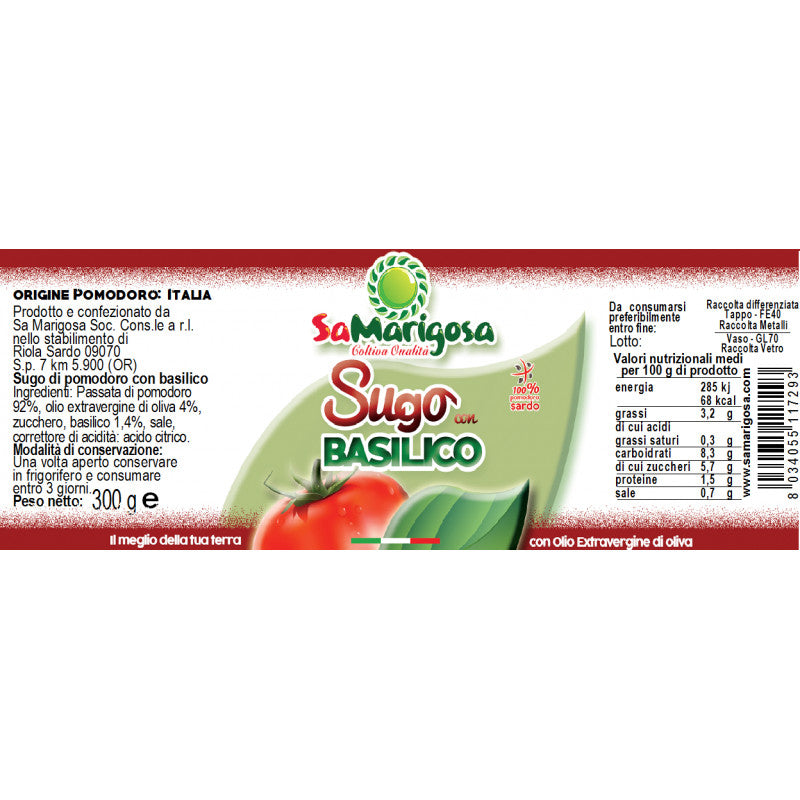 Sugo al Basilico – Tomatensauce mit Basilikum