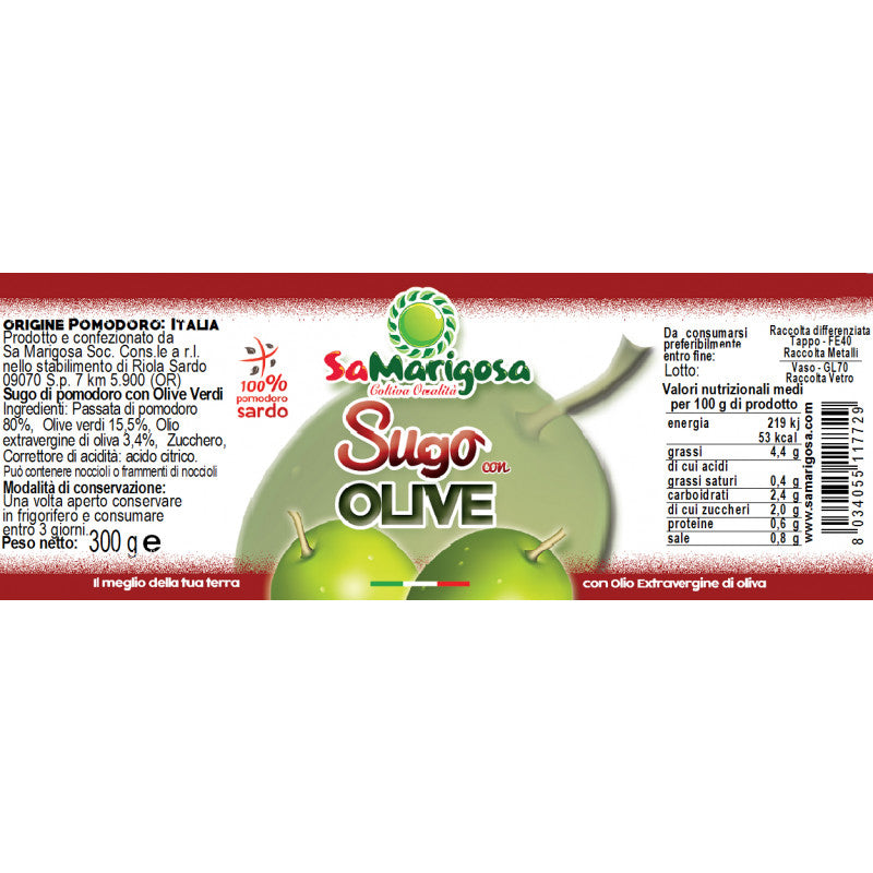 Sugo alle Olive – Tomatensauce mit Oliven