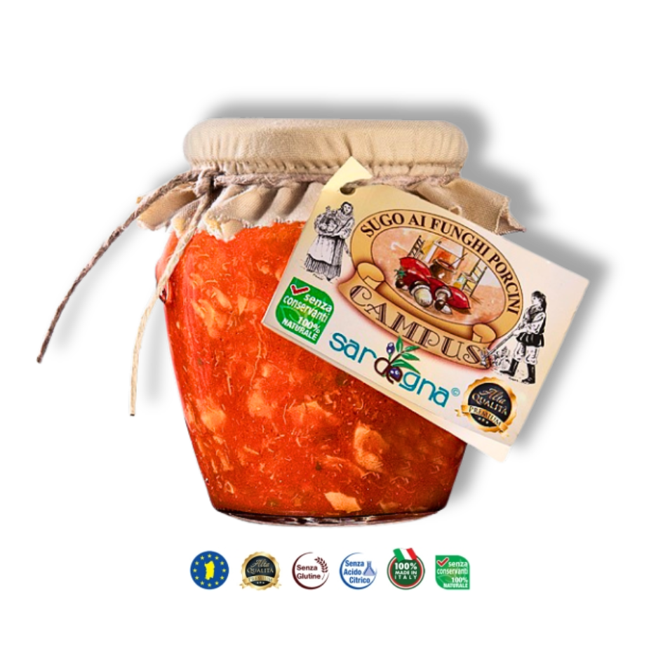 Sugo ai Funghi Porcini – Steinpilz Sugo aus Sardinien