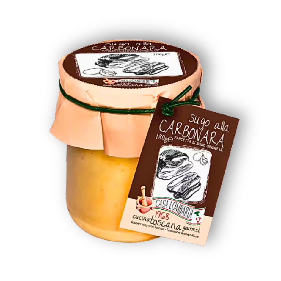Sugo alla Carbonara – Original nach römischem Rezept von Casa Lombardi