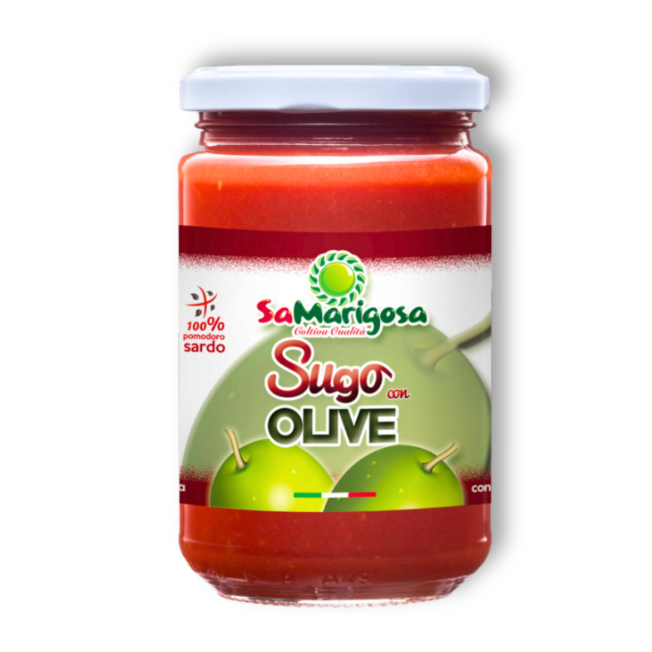 Sugo alle Olive – Tomatensauce mit Oliven aus Sardinien