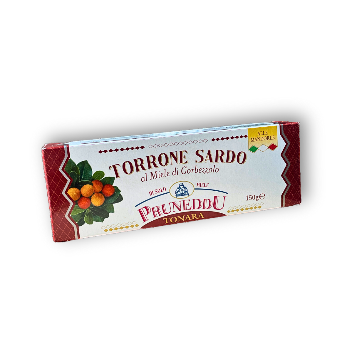 Torrone Sardo al Miele di Corbezzolo - Torrone mit Honig vom sardischen Erdbeerbaum - Sapori Sardi