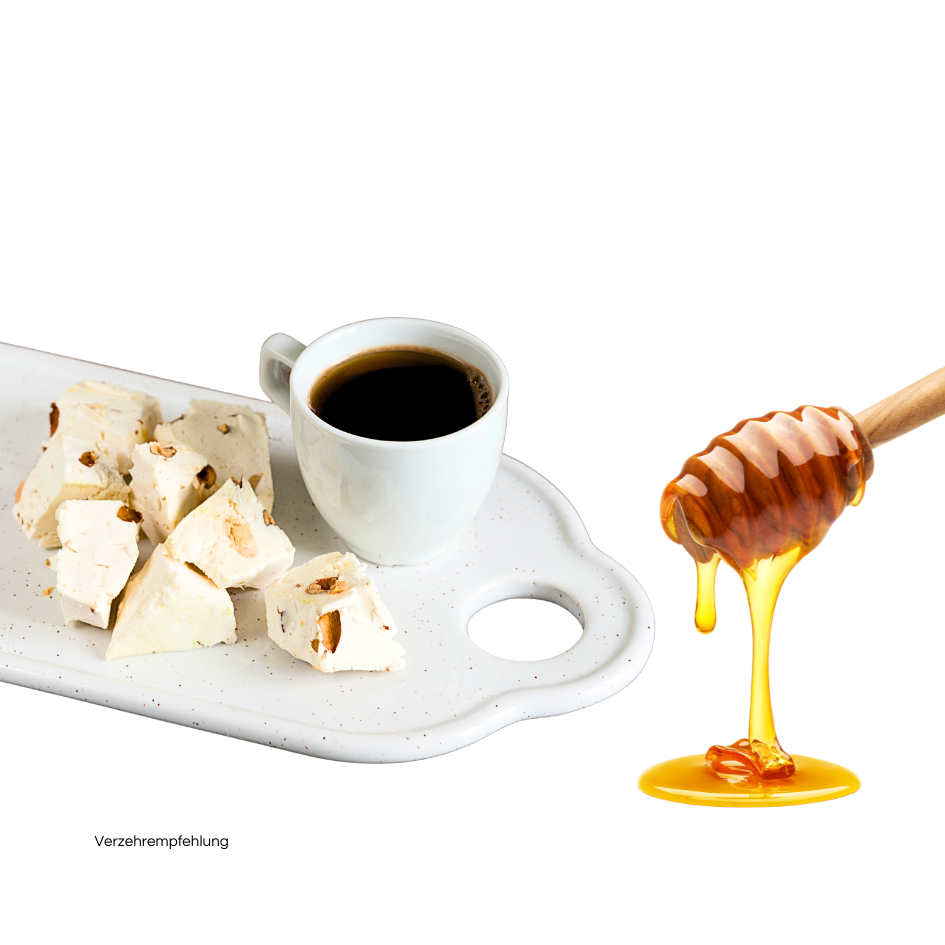 Torrone Sardo mit Cafe und Honig