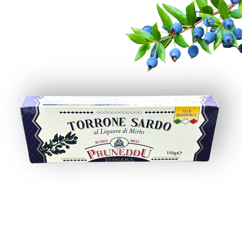 Torrone Sardo di Mirto – Sardischer Nougat mit Myrtenlikör