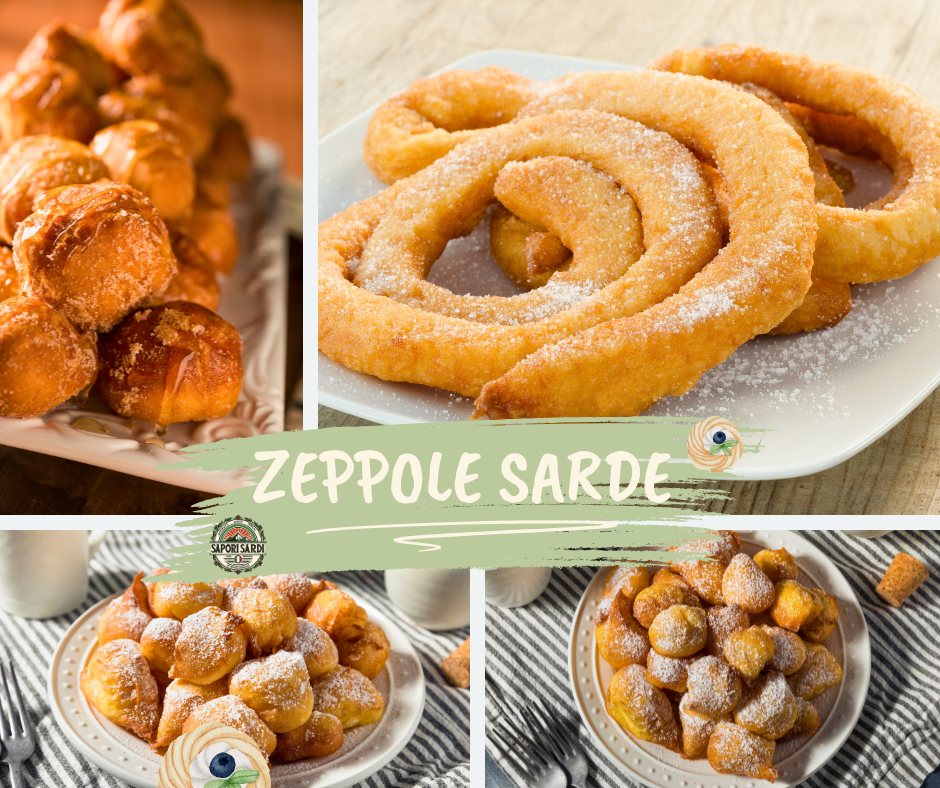 Zeppole Sarde - Karneval Krapfen aus Sardinien Rezept