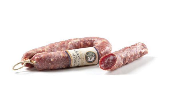 Salsiccia Sarda al Mirto Su Sirboni – sardische Wurst mit Myrte